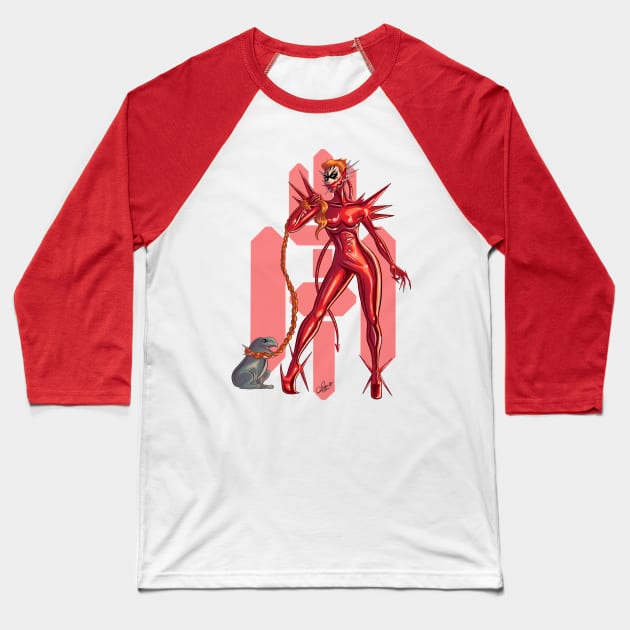 Hellfire Gala Rachel Baseball T-Shirt by sergetowers80